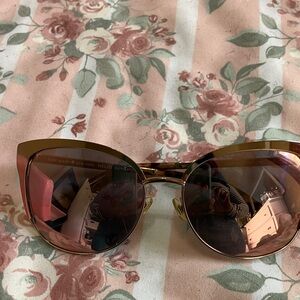 Kate Spade Rose Gold Sunglasses